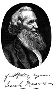 Sir Josiah Mason, angol tollgyártó, c1880 alkotó: Unbekannt