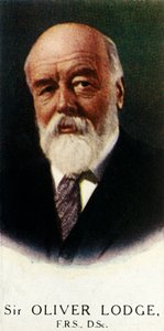 Sir Oliver Lodge, F.R.S., D.Sc., 1927. alkotó: Unbekannt