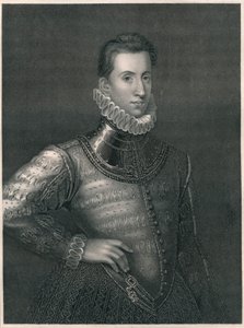Sir Philip Sidney, 1576, 19. század eleje-közepe. alkotó: Unbekannt