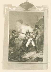 Sir Ralph Abercrombie az alexandriai csatában, 1801, 1816. alkotó: Unbekannt