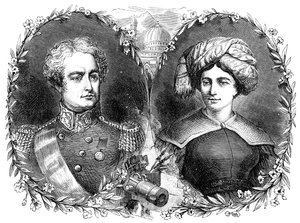 Sir Robert és Lady Sale, 19. század alkotó: Unbekannt