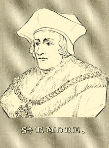 Sir T. More, 1478-1535, 1830. alkotó: Unbekannt