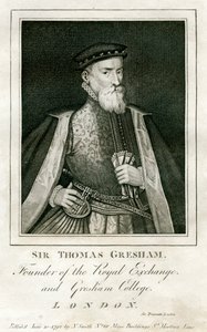Sir Thomas Gresham brit kereskedő és pénzember, 16. század 1793 alkotó: Unbekannt