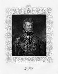 Sir Thomas Picton, brit katonai vezető, 19. század alkotó: Unbekannt