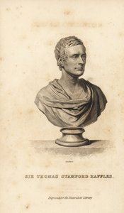 Sir Thomas Stamford Raffles brit államférfi, író és természettudós alkotó: Unbekannt