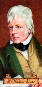 Sir Walter Scott, egy sor cigarettakártya, 1935 alkotó: Unbekannt