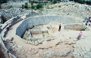 A mükénéi erődítmények helye, Görögország, ie 1600-1100 körül alkotó: Unbekannt
