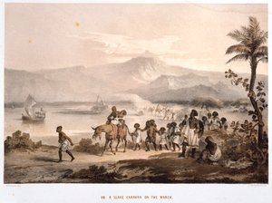 Rabszolgakonvoj 1852 márciusában alkotó: Unbekannt