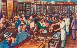 Sloppy Joes Bar, Havanna, Kuba, 1951 alkotó: Unbekannt