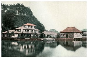 Kis nyári szálloda, Kanazawa, Japán, 1904 alkotó: Unbekannt