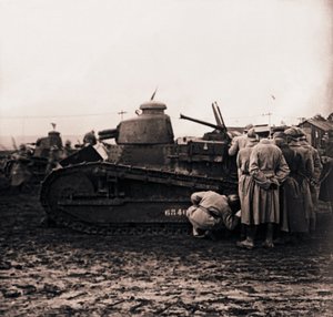 Kis tank, c1914-c1918 alkotó: Unbekannt