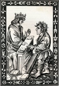 Salamon és Marcoul, 15. század, 1849. alkotó: Unbekannt