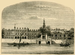 Somerset ház és lépcsők, 1881. alkotó: Unbekannt