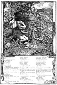 Dal Shakespeare A szenvedélyes zarándok című művéből, 1895 alkotó: Unbekannt