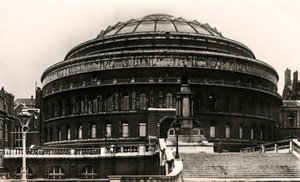A Royal Albert Hall déli bejárata, London, XX. század eleje alkotó: Unbekannt
