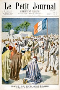 Algériától délre Djemaa de Charrouin kegyelmet kér, 1901 alkotó: Unbekannt