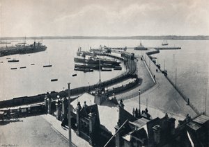 Southampton – The Pier, 1895 alkotó: Unbekannt