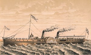 Southern Belle Toronto, Niagara és Buffalo között..., 19. század közepe-vége. alkotó: Unbekannt