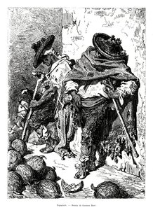 Spanyolok, 1886 alkotó: Unbekannt