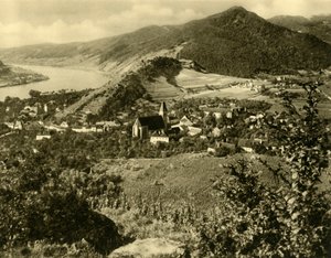Spitz a Dunán, Wachau, Alsó-Ausztria, c1935. alkotó: Unbekannt