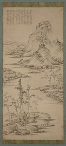 Tavaszi ködök egy folyóparti pavilon felett, Ming-dinasztia, 1368-1644. alkotó: Unbekannt
