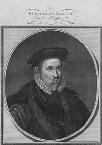 Sir Nicholas Bacon, Lord Keeper, 1784. alkotó: Unbekannt