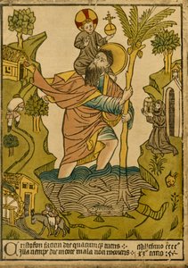 Szent Kristóf. 1423, 1915. alkotó: Unbekannt