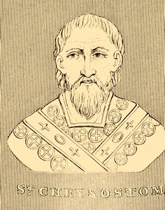 Szent Krizosztom, c349-407, 1830. alkotó: Unbekannt