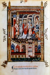 Szent Dénest Sisinniusba vitték, 1317 alkotó: Unbekannt