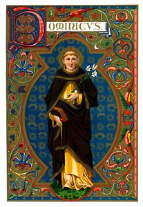 Szent Domonkos, 1886 alkotó: Unbekannt