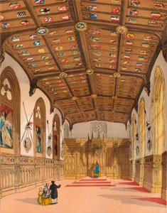 St. Georges Hall, Windsor, 1845, 1864 alkotó: Unbekannt