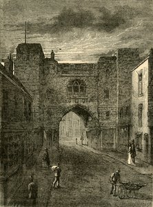 St. Johns Gate, Clerkenwell, 1872. alkotó: Unbekannt