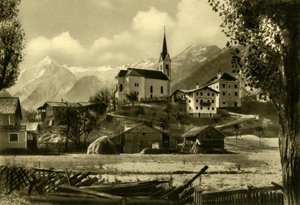 Szent Margit templom, Kaprun, Ausztria, 1935. alkotó: Unbekannt
