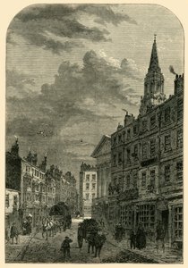 St. Martins Lane, 1820, 1881. alkotó: Unbekannt