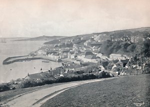 St. Mawes – A kikötő és a kastély bemutatása, 1895 alkotó: Unbekannt
