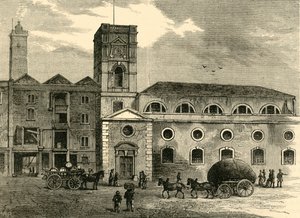 Szent Olaves templom, 1820-ban, c1878. alkotó: Unbekannt