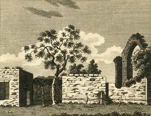 Szent Pancrace kápolna, Canterbury, 1786. alkotó: Unbekannt