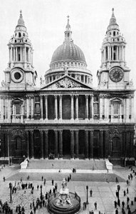 St Pauls Cathedral, London, XX. század eleje alkotó: Unbekannt