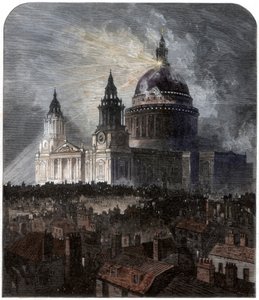 Szent Pál-székesegyház a hálaadás napján, 1872 alkotó: Unbekannt