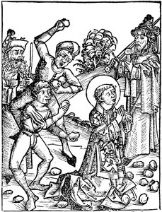 Szent István, az első keresztény vértanú c36 1493 alkotó: Unbekannt