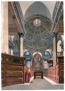 St Stephens, Walbrook, 1850 alkotó: Unbekannt