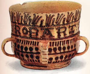 Staffordshire-Schlickerware, 1909, 1914