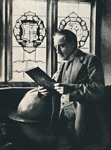 Stanley Baldwin a Chequers galériájában, 1925 alkotó: Unbekannt
