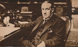 Stanley Baldwin, az Egyesült Királyság újonnan megválasztott miniszterelnöke, 1923. május 1935. alkotó: Unbekannt