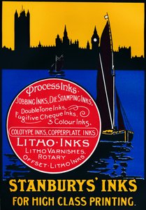 Stansburys tinták kiváló minőségű festészethez, 1910 alkotó: Unbekannt