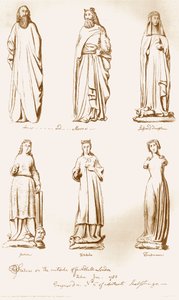 Szobrok a Céhterem külső oldalán, 1783, 1886 alkotó: Unbekannt