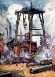 Acélművek c1925 alkotó: Unbekannt