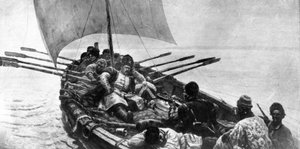 Sztyepan (Stenka) Razin (1907) Vaszilij Szurikov festménye - utolsó nagy vászna. alkotó: Unbekannt
