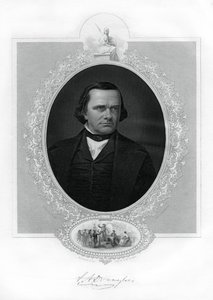 Stephen A Douglas amerikai politikus, 1862-1867 alkotó: Unbekannt