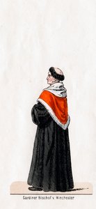Stephen Gardiner, Shakespeare-színmű jelmezterve, VIII. Henry, 19. század alkotó: Unbekannt